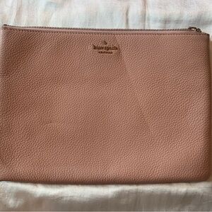 Kate Spade Blush Leather Pouch